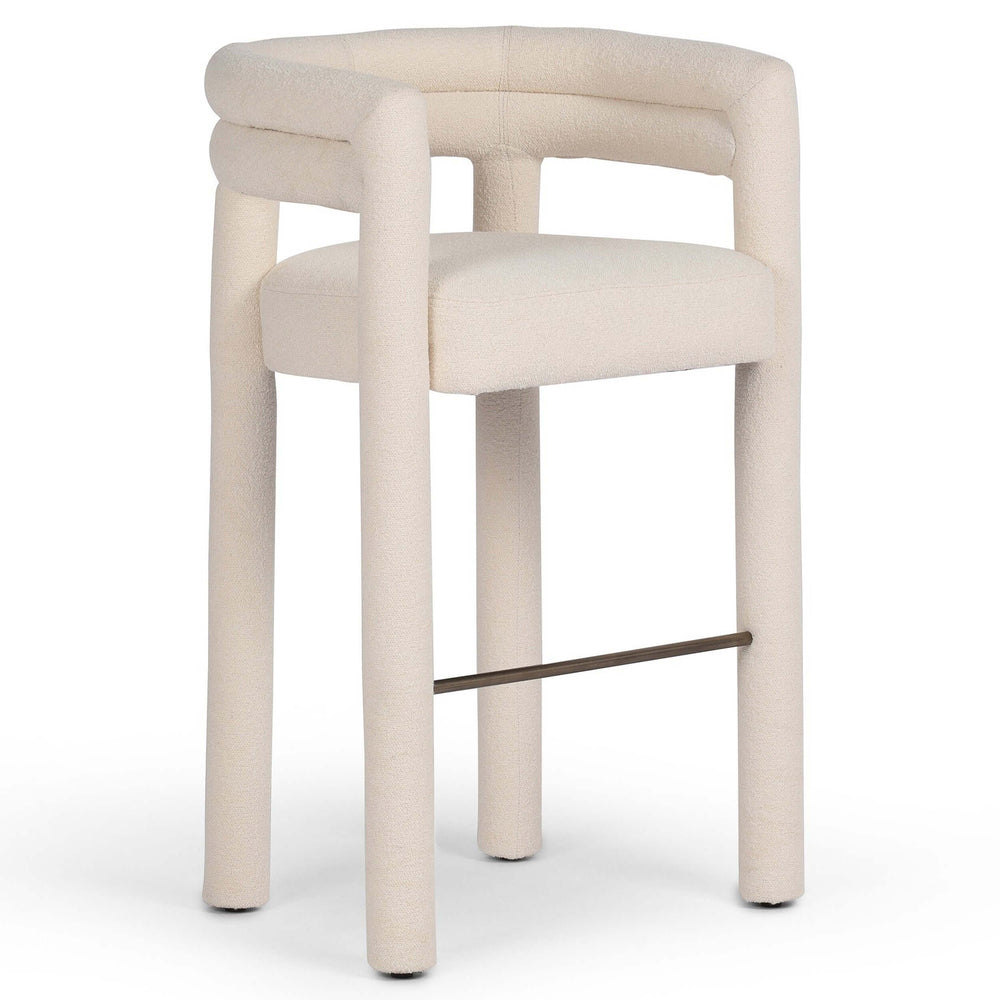 Tacova Bar Stool, Florence Cream-Furniture - Dining-High Fashion Home