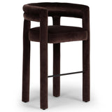 Tacova Bar Stool, Surrey Cocoa-Furniture - Dining-High Fashion Home