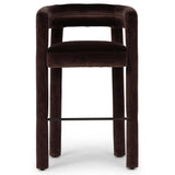 Tacova Bar Stool, Surrey Cocoa-Furniture - Dining-High Fashion Home