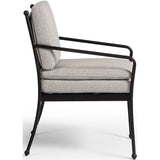 Tally Outdoor Dining Arm Chair, Ramiro Ecru-Furniture - Outdoor-High Fashion Home