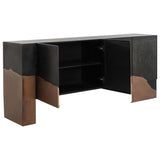 Tapio Sideboard, Black-Furniture - Storage-High Fashion Home