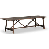 The 1500 Kilometer Dining Table, Aged Brown