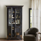 The Johnny Walker Doors Cabinet, Distressed Black