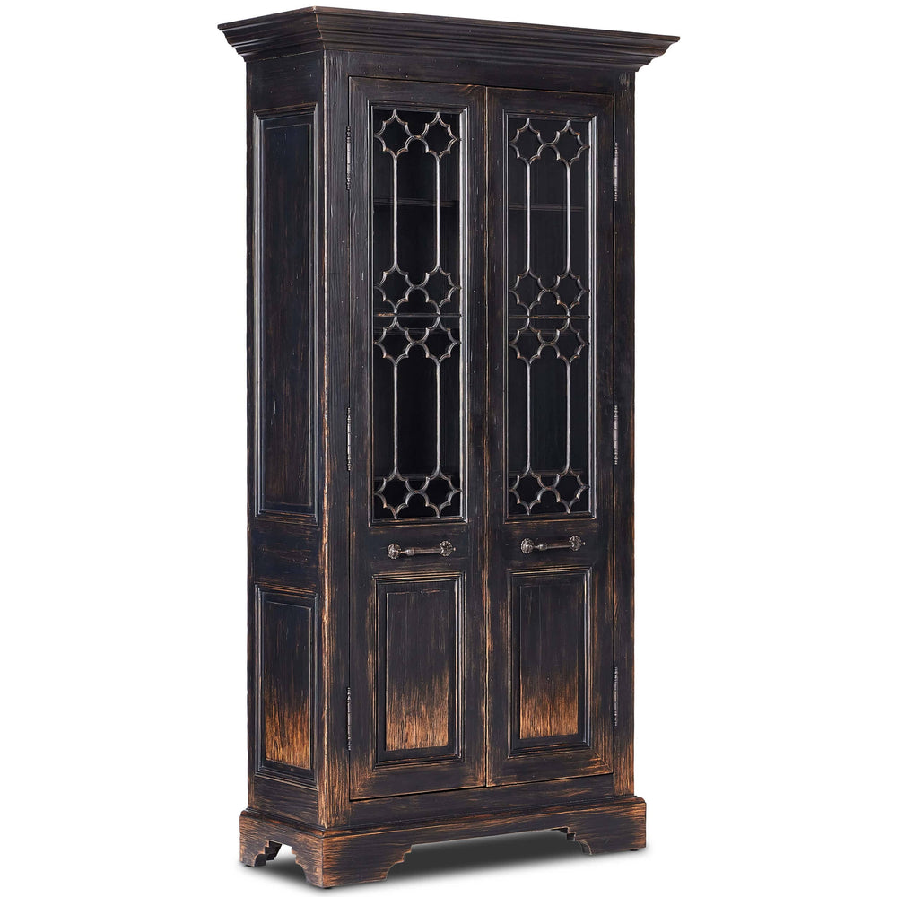 The Johnny Walker Doors Cabinet, Distressed Black