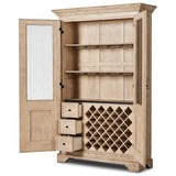 The "Please No More Doors" Cabinet, Natural