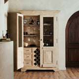 The "Please No More Doors" Cabinet, Natural