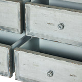 The "You Will Need A Lot of Hinges" Cabinet, Distressed Grey Blue