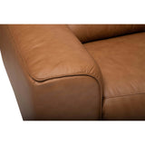 Theo 3 Piece Power Recliner Sectional, Aline Butternut