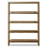 Theodore Bookcase, Rustic Amber Oak