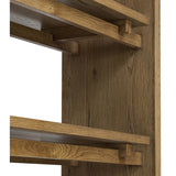 Theodore Bookcase, Rustic Amber Oak