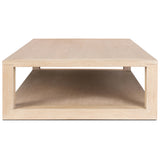 Thomas Coffee Table, Bleached Oak-Furniture - Accent Tables-High Fashion Home