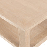 Thomas Coffee Table, Bleached Oak-Furniture - Accent Tables-High Fashion Home