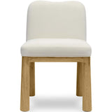 Tiara Dining Chair, Cream-Furniture - Dining-High Fashion Home