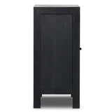 Tilda Bar Cabinet, Black Wash