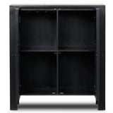 Tilda Bar Cabinet, Black Wash