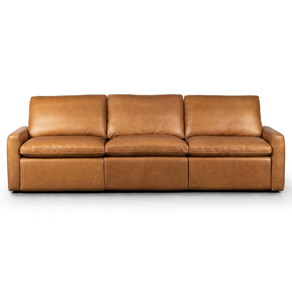 Tillery 3 Piece Power Recliner Sectional, Sonoma Butterscotch-Furniture - Sofas-High Fashion Home