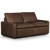 Tillery Leather Power Recliner 2-Piece Sectional, Sonoma Coco