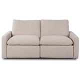 Tillery Power Recliner 2 Piece Sectional, Laken Stone-Furniture - Sofas-High Fashion Home