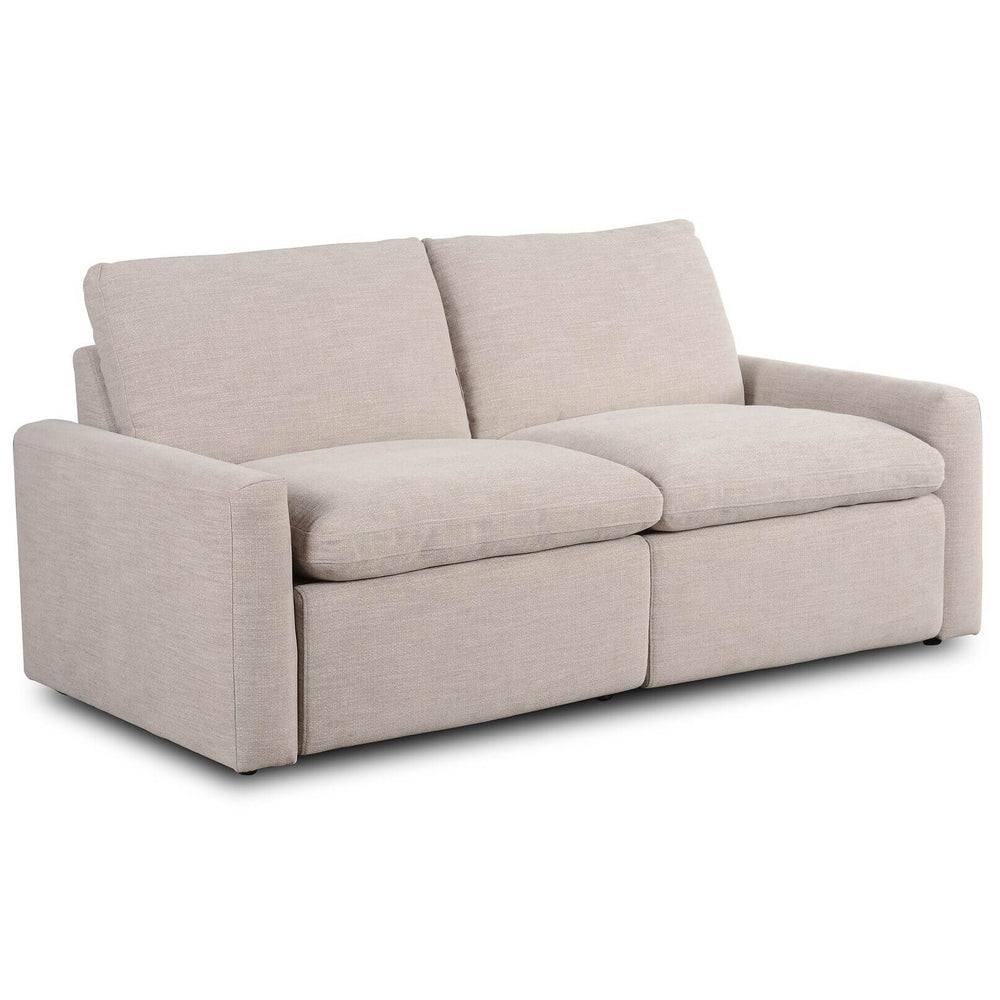 Tillery Power Recliner 2 Piece Sectional, Laken Stone-Furniture - Sofas-High Fashion Home