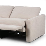 Tillery Power Recliner 3 Piece Sectional, Laken Stone-Furniture - Sofas-High Fashion Home