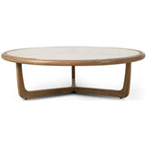 Tito Coffee Table, Drifted Plank Grey-Furniture - Accent Tables-High Fashion Home