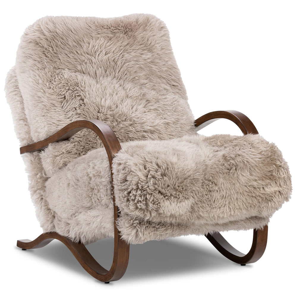 Tobin Chair, Taupe-Furniture - Chairs-High Fashion Home