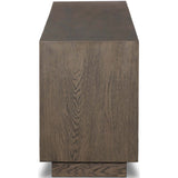 Toni Media Console, Worn Oak-Furniture - Storage-High Fashion Home