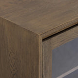 Toni Media Console, Worn Oak-Furniture - Storage-High Fashion Home