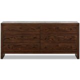 Torrington 6 Drawer Dresser, Umber-Furniture - Bedroom-High Fashion Home