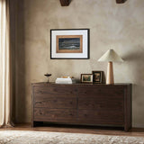 Torrington 6 Drawer Dresser, Umber-Furniture - Bedroom-High Fashion Home