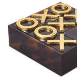 Tortoise Tic Tac Toe Board-Accessories-High Fashion Home