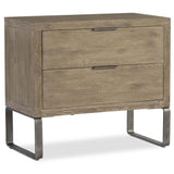 Tribeca 2 Drawer Nightstand, Aurum-Furniture - Bedroom-High Fashion Home