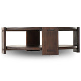 Two Tier Coffee Table, Matte Brown