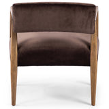 Tyler Arm Chair, Surrey Cocoa-Furniture - Chairs-High Fashion Home