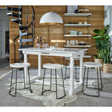 Reid Counter Stool, Picket Fence-Furniture - Dining-High Fashion Home