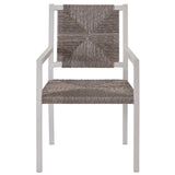 Tybee Outdoor Dining Chair, Wicker Greige, Set of 2-Furniture - Dining-High Fashion Home