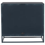 Santorini Short Metal Cabinet-Furniture - Storage-High Fashion Home