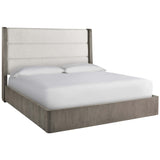 Morada Bed, Crossover Sand White-Furniture - Bedroom-High Fashion Home