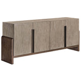 Pescadero Credenza, Weathered Oak-Furniture - Storage-High Fashion Home