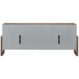 Pescadero Credenza, Weathered Oak-Furniture - Storage-High Fashion Home