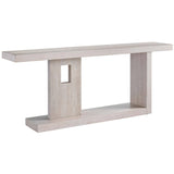 Herrero Console Table, Silver Lining-Furniture - Accent Tables-High Fashion Home