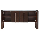 Parma Credenza, Dark Walnut-Furniture - Storage-High Fashion Home