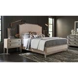 Coalesce Pane Bed, Asbury Oyster-Furniture - Bedroom-High Fashion Home