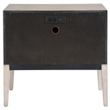 Presley Nightstand, Rolling Fog-Furniture - Bedroom-High Fashion Home