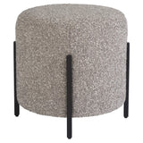 Coalesce Pouf, Lavani Frost-Furniture - Chairs-High Fashion Home