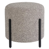 Coalesce Pouf, Lavani Frost-Furniture - Chairs-High Fashion Home