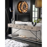 Barber Console, Rolling Fog-Furniture - Accent Tables-High Fashion Home