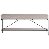 Barber Console, Rolling Fog-Furniture - Accent Tables-High Fashion Home