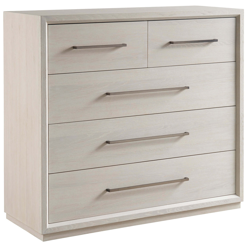 Astrid Drawer Chest, White Oak-Furniture - Storage-High Fashion Home