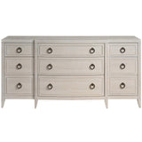 Avaline Dresser, White Oak-Furniture - Storage-High Fashion Home